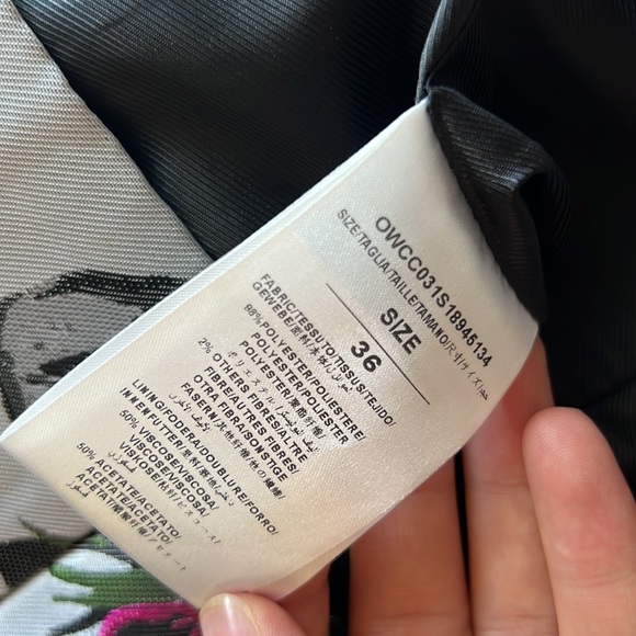 Off-White
Off White Floral Mini Skirt Multicolor
 size 36 - Picture 10 of 14